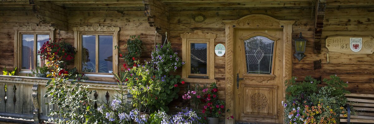 Außengarten | © Urlaub am Bauernhof Tirol