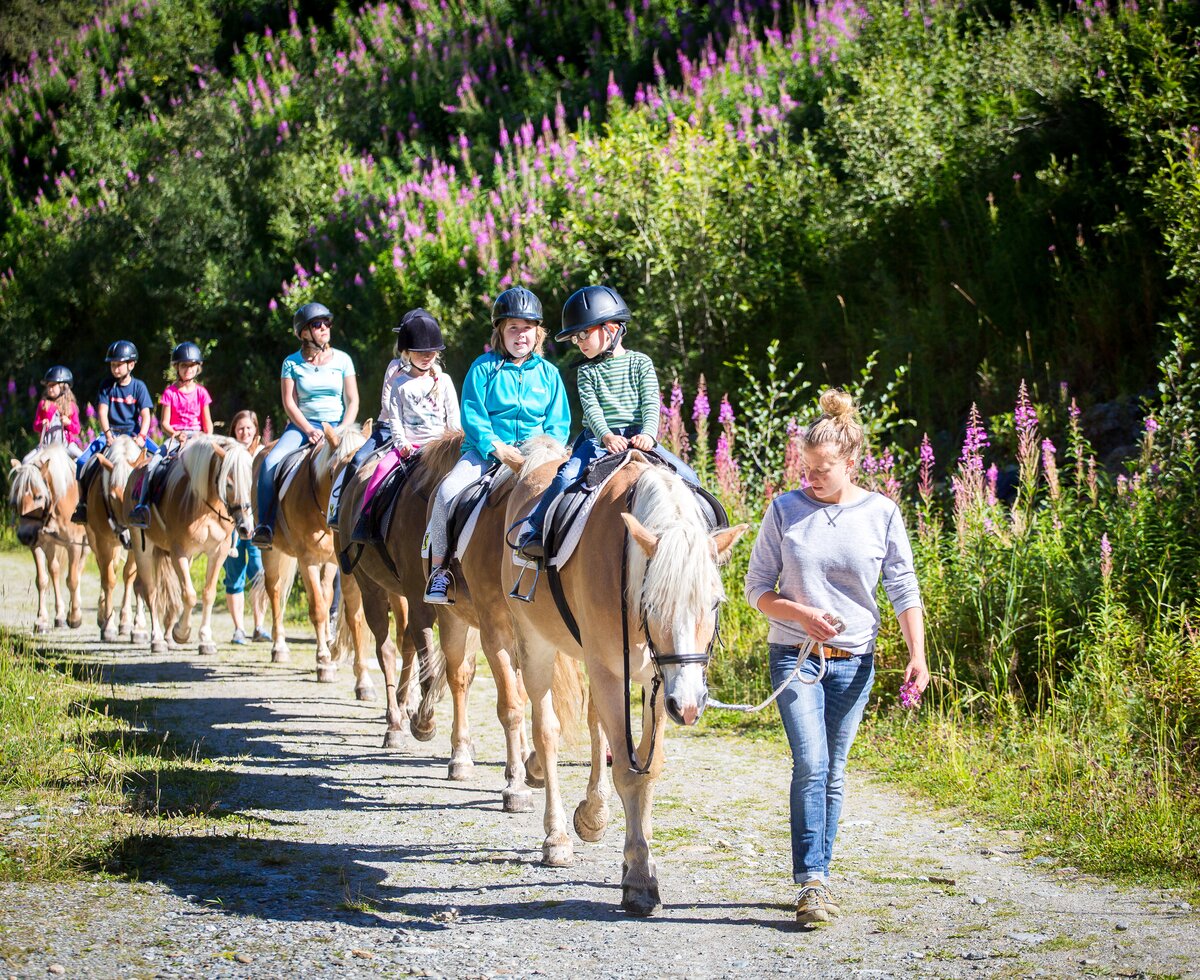 Reiten in St. Leonhard | © Urlaub am Bauernhof - TVB Pitztal/ Holger Aust