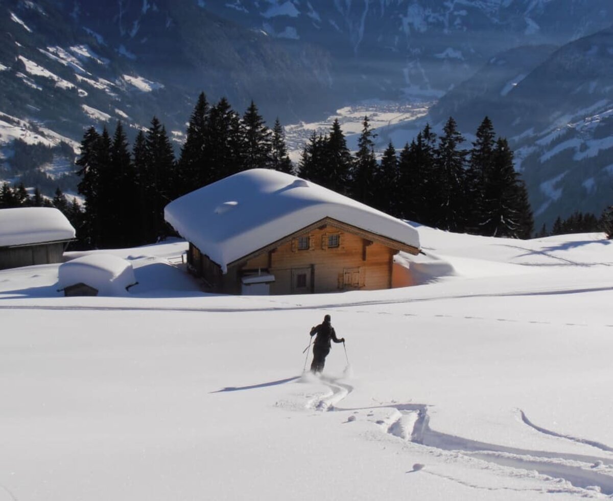 Kristallhütte - Zell am Ziller: partenza