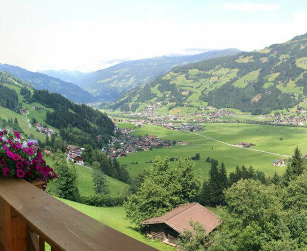 Vista dal balcone