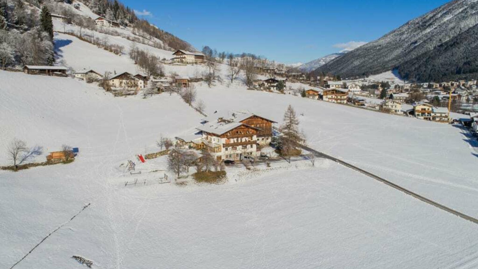 Ladestatthof in inverno